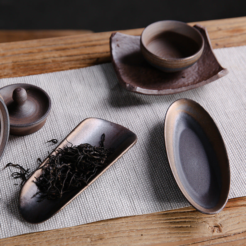 Cuillère à Thé Artisanale en Céramique | Accessoire Parfait pour Infuser et Doser Vos Thés - Mixoya