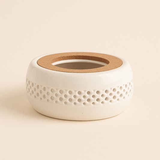 Réchaud Chauffe-Théière en Céramique – Design Japonais – Modèles Artisanaux - Mixoya