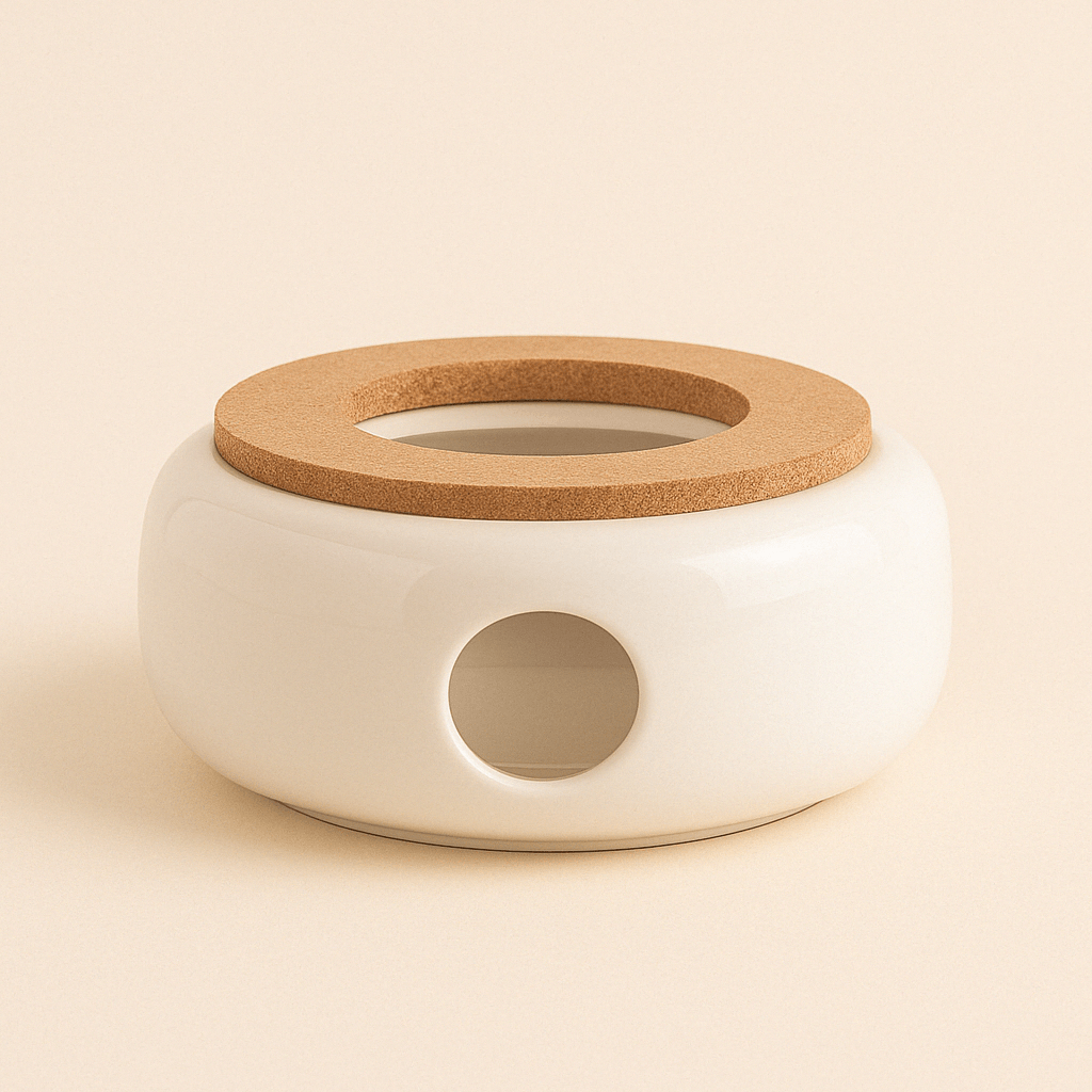 Réchaud Chauffe-Théière en Céramique – Design Japonais – Modèles Artisanaux - Mixoya