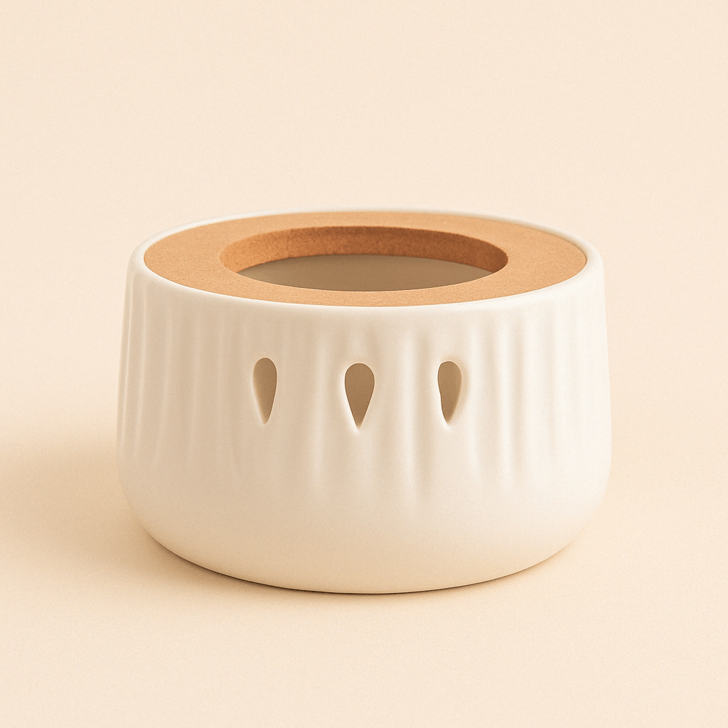 Réchaud Chauffe-Théière en Céramique – Design Japonais – Modèles Artisanaux - Mixoya