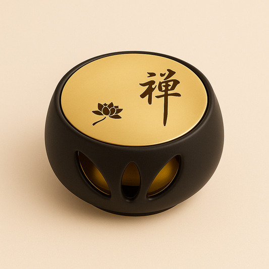 Réchaud en Céramique pour Théière – Élégance Zen et Chauffe Douce pour Infusions Parfaites - Mixoya