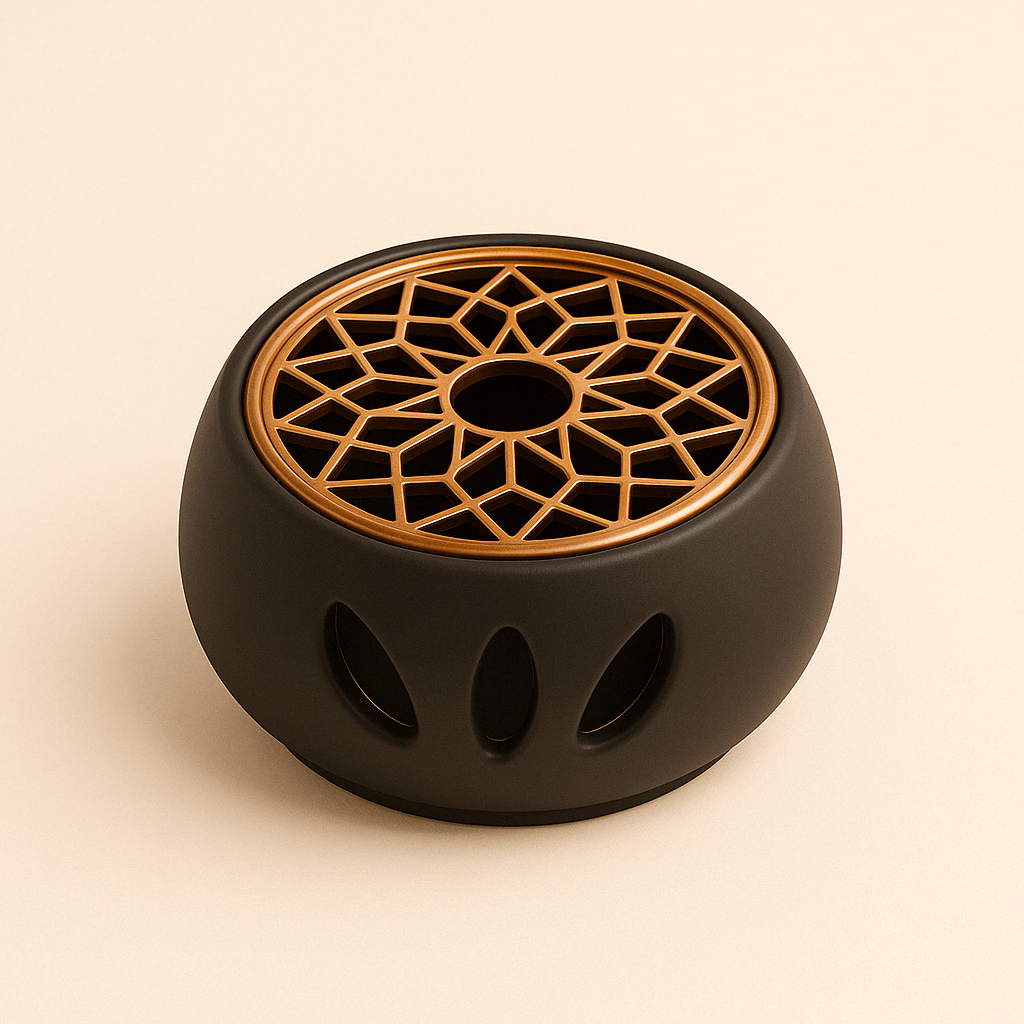 Réchaud en Céramique pour Théière – Élégance Zen et Chauffe Douce pour Infusions Parfaites - Mixoya