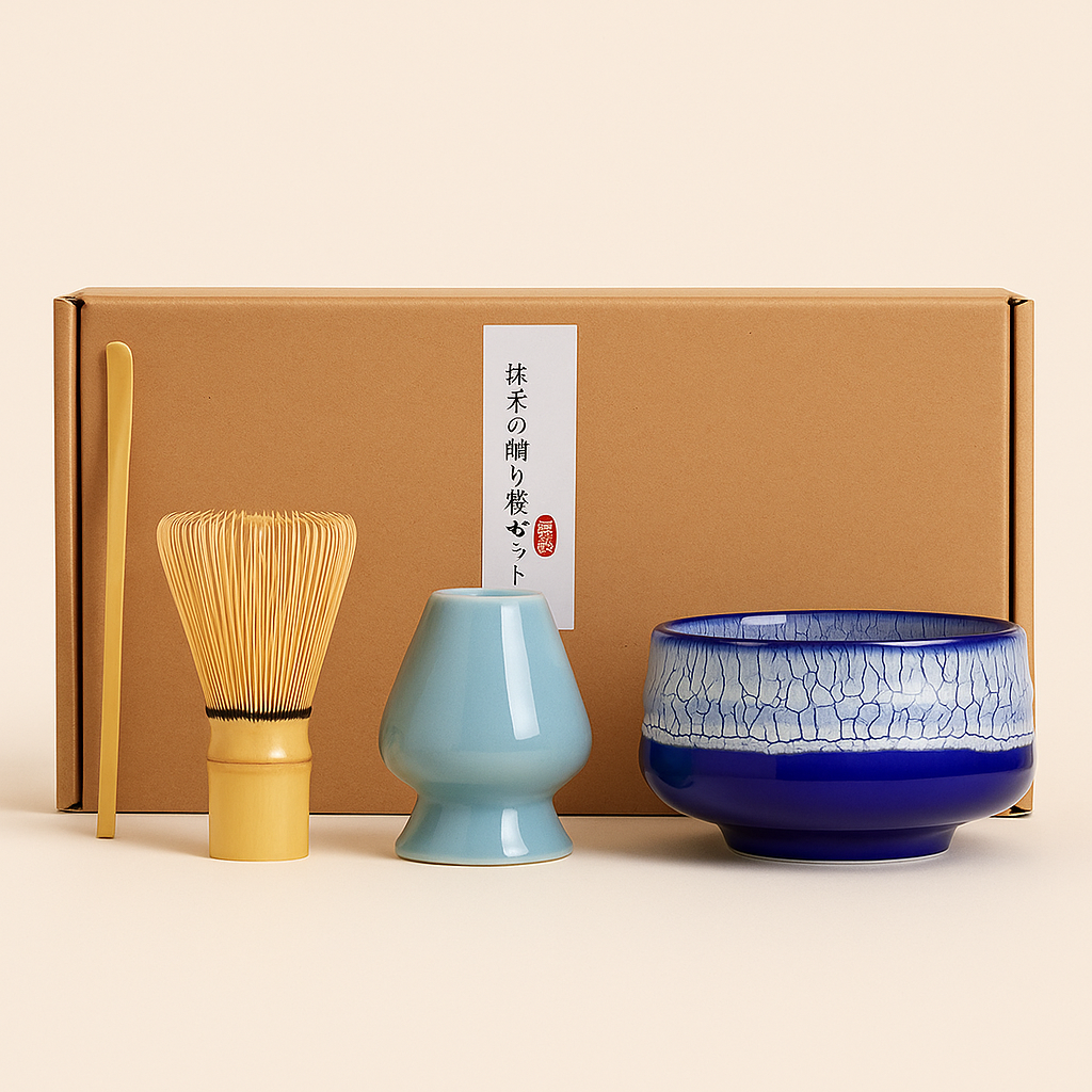 Coffret Matcha Traditionnel – Rituel Japonais & Bienfaits Naturels - Mixoya