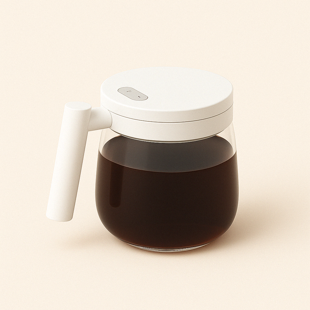 Mug Mélangeur Automatique – Sublimez vos Boissons Chaudes et Froides - Mixoya