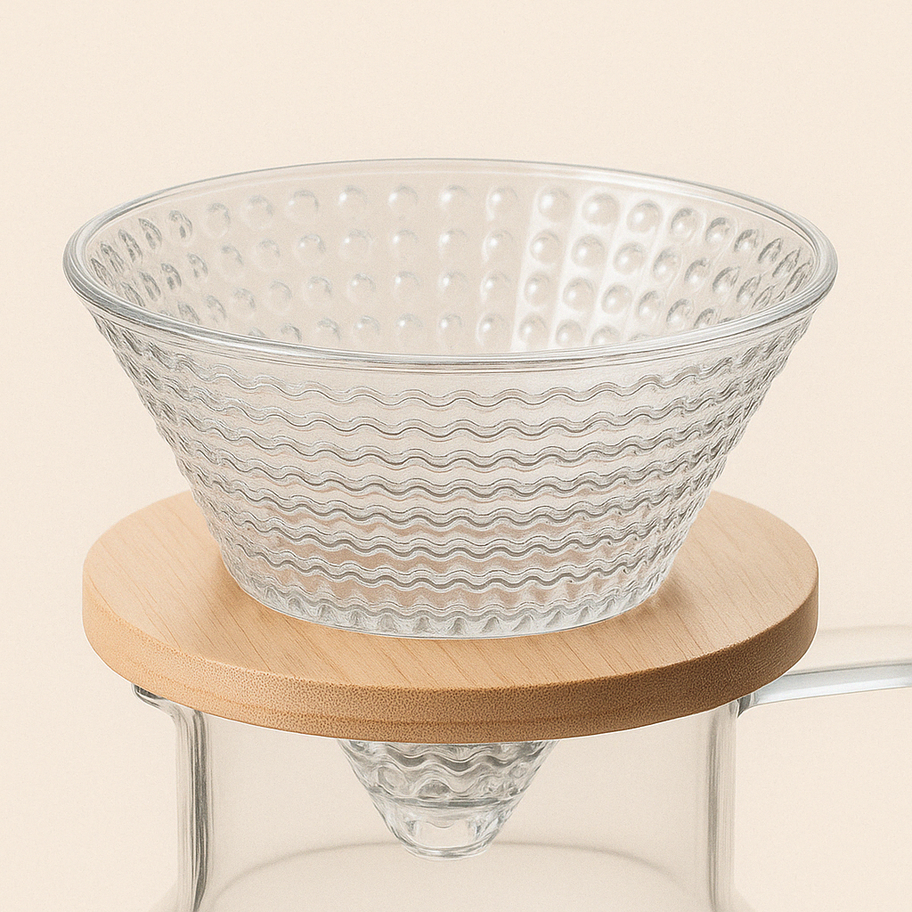 Carafe à Infusion en Verre Borosilicate 400 ml avec Filtre Intégré - Mixoya