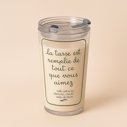Tasse Résistante Haute Température 500ml - Avec ou Sans Couvercle - Mixoya