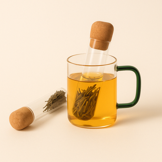 Flacon en Verre Borosilicate avec Bouchon en Liège – 200 ml - Mixoya