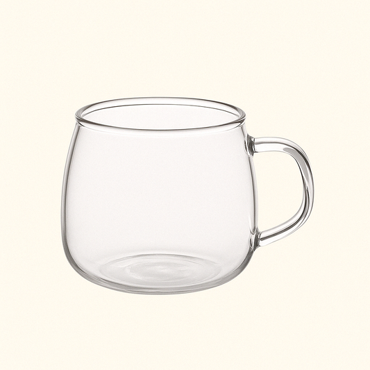 Tasse en verre borosilicate 150 ml – Design isotherme pour espresso, thé ou café - Mixoya