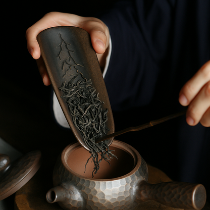 Cuillère à Thé Artisanale en Céramique | Accessoire Parfait pour Infuser et Doser Vos Thés - Mixoya