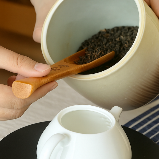 Cuillère en Bambou TeaZen — L'Indispensable Ustensile de Cuisine - Mixoya