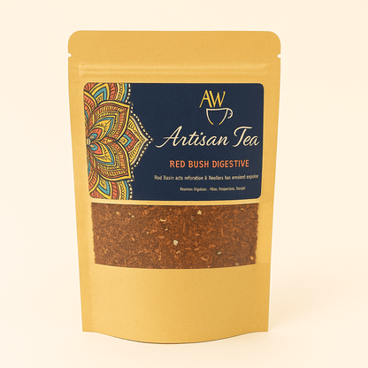 Thé Menthe et Rooibos Digestif - Artisan Tea - Bienfaits Naturels - Mixoya