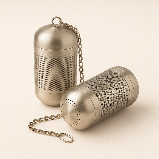 Infuseur à Thé Cylindrique Inox – Design Élégant & Haute Contenance - Mixoya